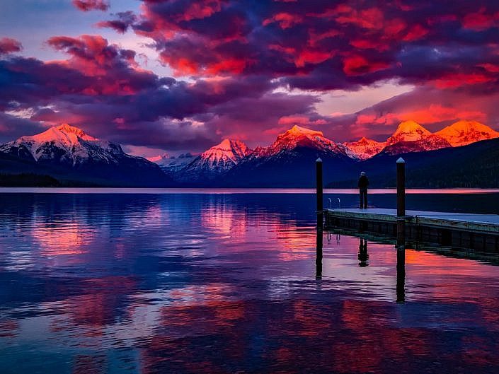 Sunset At The Lake